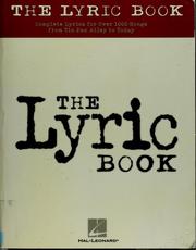 Cover of: The Lyric book | 