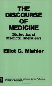 Cover of: The Discourse of Medicine | Elliot G. Mishler
