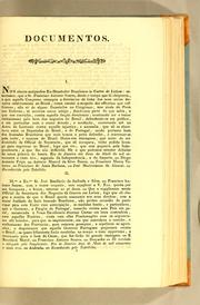 Cover of: Documentos: Nós abaixo assignados ex-deputados brasileiros ás cortes de Lisboa: attestamos, que o Sr. Francisco Antonio Soares, desde o tempo que lá chegamos, e que aquelle Congresso começou a desviar-se da linha dos seus rectos deveres relativamente ao Brasil, como mesmo a respeito das affrontas que soffriamos, não só de alguns deputados no Congresso, mas ainda do povo nas galerias, se mostrou nosso amigo, dando-nos parte do que sabia, e que nos convinha, contra aquella facção dominante; ..