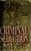 Cover of: Criminal seduction