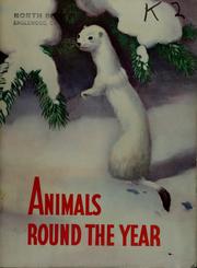 Cover of: Animals round the year | Glenn Orlando Blough