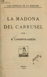 Cover of: La madona del carrusel