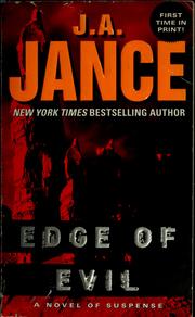 Cover of: Edge of evil