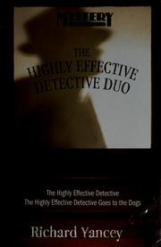 The highly effective detective duo by Richard Yancey