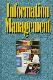 Cover of: Information management