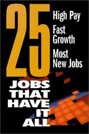 Cover of: 25 Jobs That Have It All