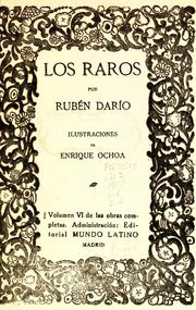 Cover of: Los raros
