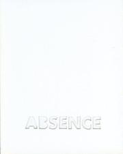 Cover of: Absence by J. Meejin Yoon