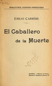 Cover of: El caballero de la muerte