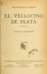 Cover of: El vellocino de plata: novela