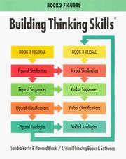 Cover of: Building Thinking Skills Book 3, Figural/Student Text by Howard Black, Sandra Black