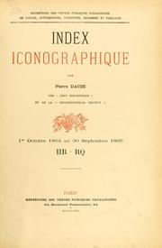 Cover of: Index bibliographique