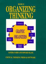 Cover of: Organizing Thinking: Book II  by Sandra Parks, Howard Black, Sandra Black, Howard Black, Sandra Black