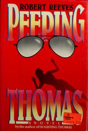 Cover of: Peeping Thomas by Robert Nicholas Reeves