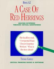 Cover of: A Case of Red Herrings A2 (Book A2) by Thomas Camilli