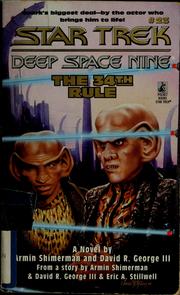 Cover of: The 34th Rule: Star Trek: Deep Space Nine #23