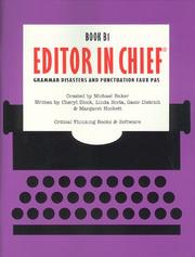 Cover of: Editor in Chief B1
