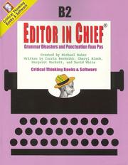 Cover of: Editor in Chief B2
