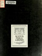 Cover of: Report to the mayor on fire protection for Boston harbor and its co-ordination with Massachusetts port authority