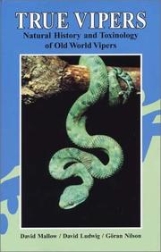 Cover of: True Vipers by David Mallow, David Ludwig, Goran Nilson