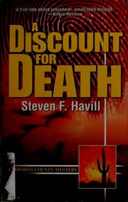 Cover of: A Discount for Death (A Posadas County Mystery) by Steven Havill