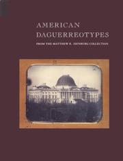 Cover of: American daguerreotypes: from the Matthew R. Isenburg collection