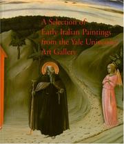 Cover of: Selection of Eary Italian Paintings: The Yale University Art Gallery