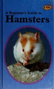 Cover of: A beginner's guide to hamsters