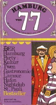 Cover of: Hamburg von 7 bis 7 by 