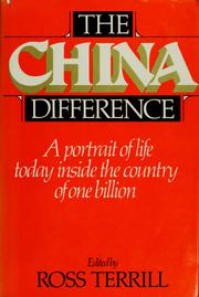 Cover of: The China difference