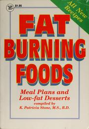 Cover of: Fat burning foods by K. Patricia Stone