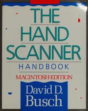 Cover of: The hand scanner handbook, Macintosh edition