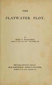 Cover of: The Playwater plot