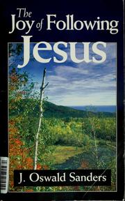 Cover of: The Joy of following Jesus