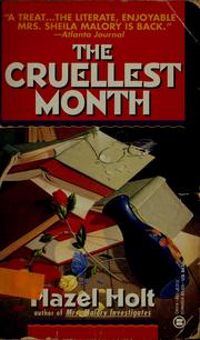 The cruellest month by Hazel Holt
