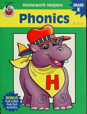 Cover of: Phonics by Susan Weitzel