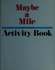 Cover of: Activity book, Maybe a mile