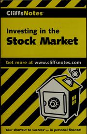 Cover of: Investing in the stock market | C. Edward Gilpatric