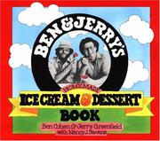 Ben & Jerry's homemade ice cream & dessert book by Cohen, Ben