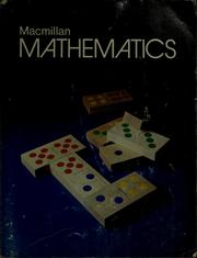 Cover of: Macmillan mathemathics by Tina Thoburn