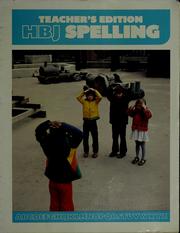 Cover of: HBJ spelling by Richard Madden