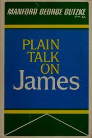 Cover of: Plain talk on James