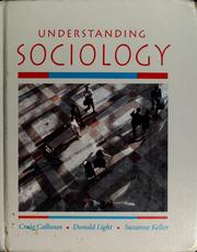 Cover of: Understanding sociology