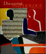 Cover of: Discovering psychology