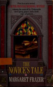 Cover of: The Novice's tale by Margaret Frazer