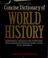 Cover of: Macmillan concise dictionary of world history