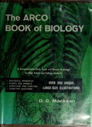 Cover of: The Arco book of biology: a comprehensive study guide and review of biology for high school and college students