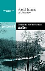 Cover of: The environment in Henry David Thoreau's Walden