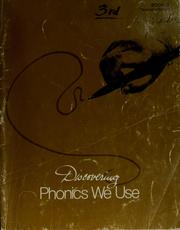 Cover of: Discovering phonics we use, Book D. by Arthur W. Heilman