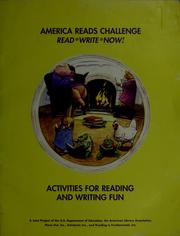 Cover of: America reads challenge: read*write*now : activities for reading and writing fun